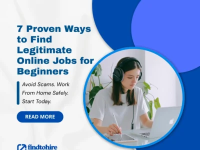 Professional woman working on laptop from home searching for legitimate online jobs for beginners