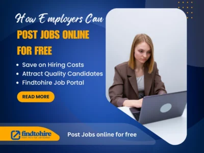 Employer post jobs online for free using FindToHire job portal