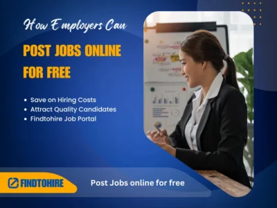 Employer post jobs online for free using FindToHire job portal